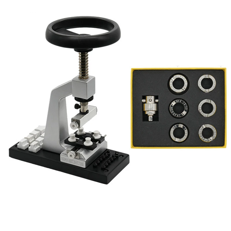 5700 Adjustable Watch Case Back Opener Unlock Caseback Machine Screw Watch Repair Tool Kit for Watchmakers