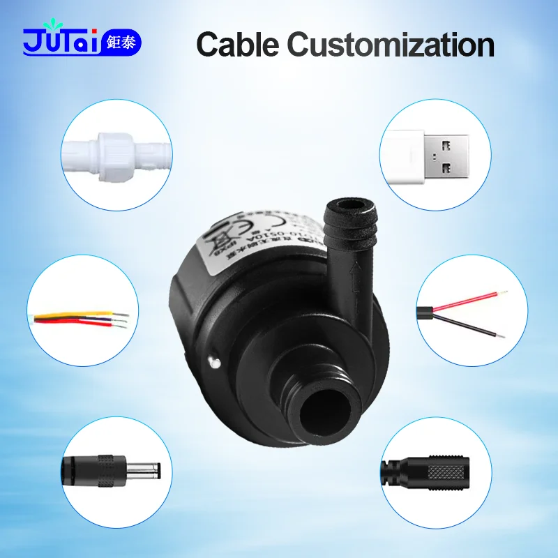 Fish Tank Submersible Water Pump Water Cycle Cooling Soilless Culture Submersible Mini Water Pump For Hydroponics