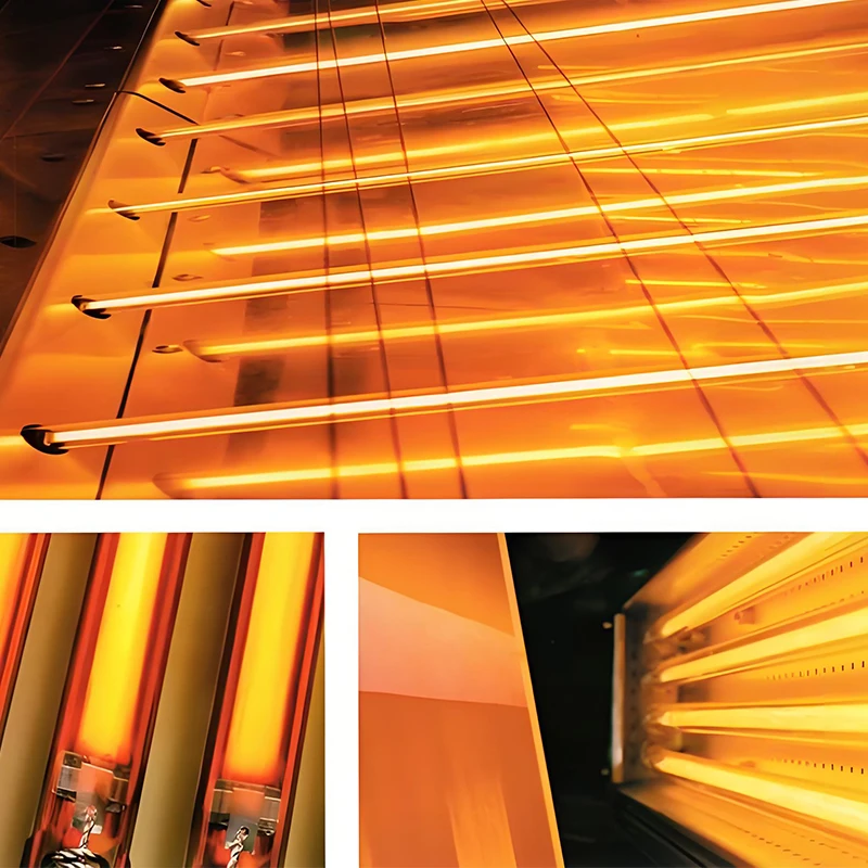 Factory 240V 3000W Customized Industrial Electric Carbon Fiber Infrared Heater Element PET  Blowing Machine Manufacture