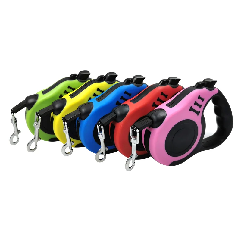 
Custom pet traction rope pet reflective traction rope Hand Free Retractable 3m pet strap traction rope Dog Leash 
