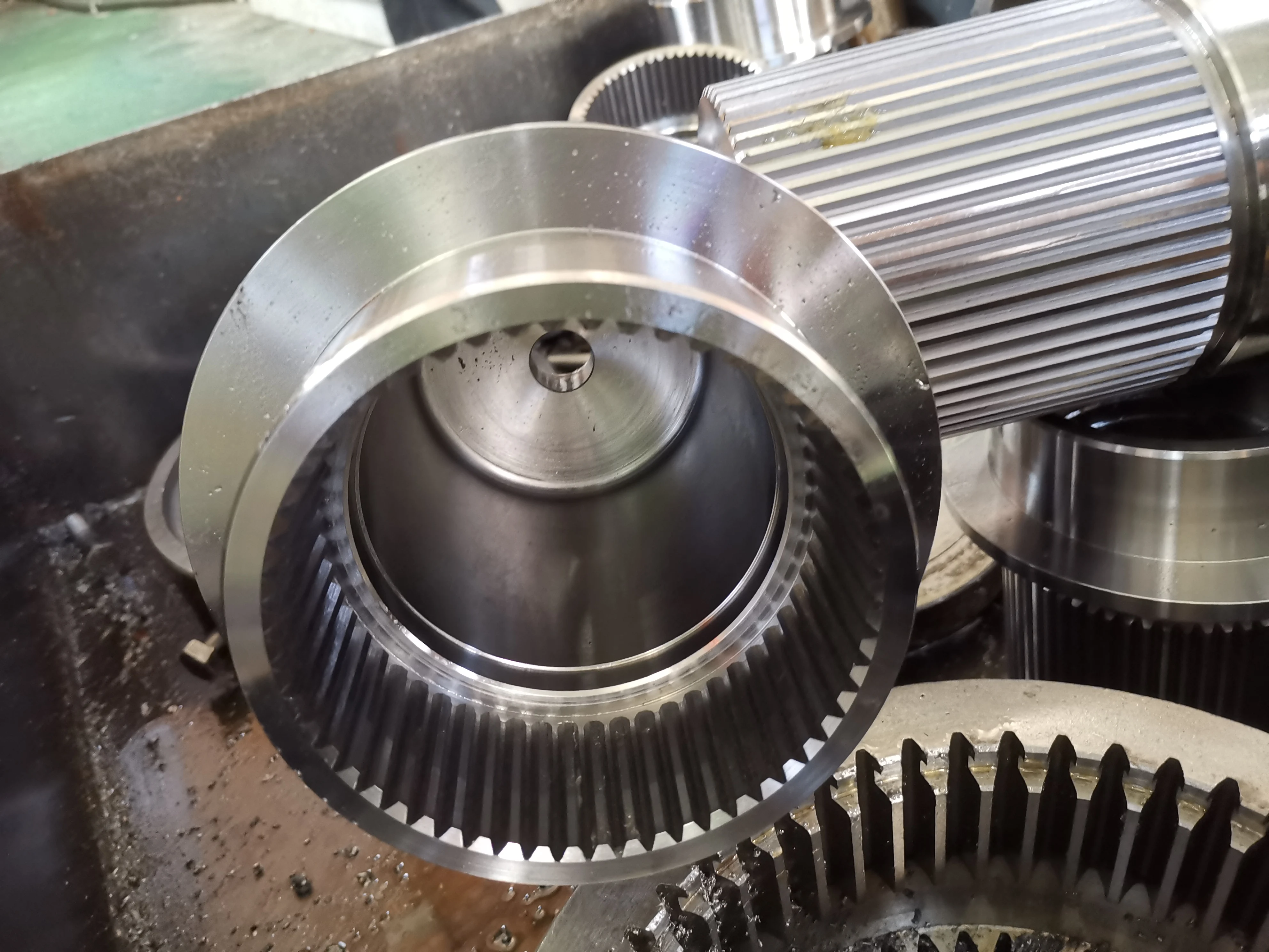 Customized Forged Steel Swing Gear