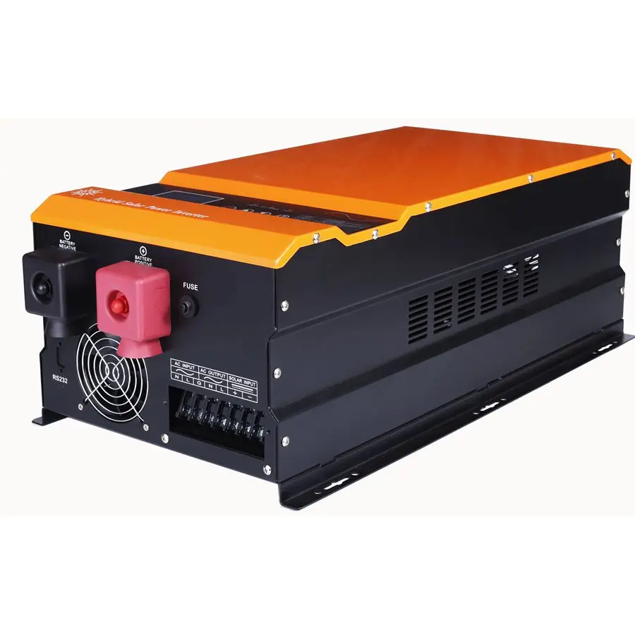 New design Single Phase 3kw hybrid inverter with solar charger mppt for wholesales