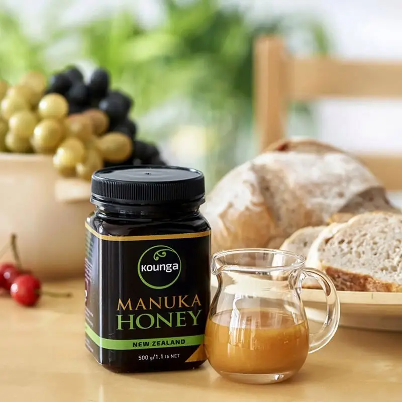  Бренд KOUNGA Новая Зеландия Manuka чистый натуральный пчелиный поток халяльный консервированный