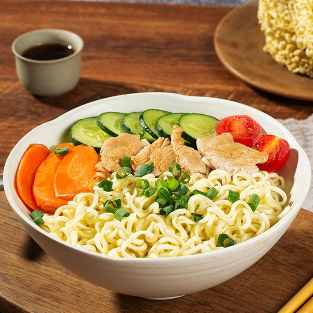 Liji Bag Package Wheat Noodles Nutritious Vegetarian Noodle Instant Noodles