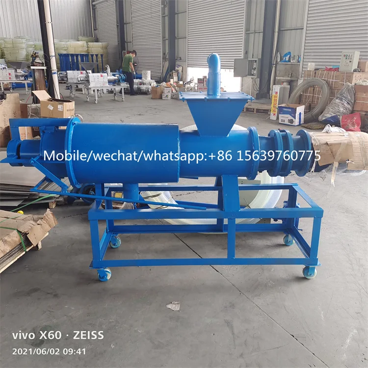 Animal Manure Dewater Machine/screw Extrusion Solid-liquid Separator/cow Dairy Farming Equipment
