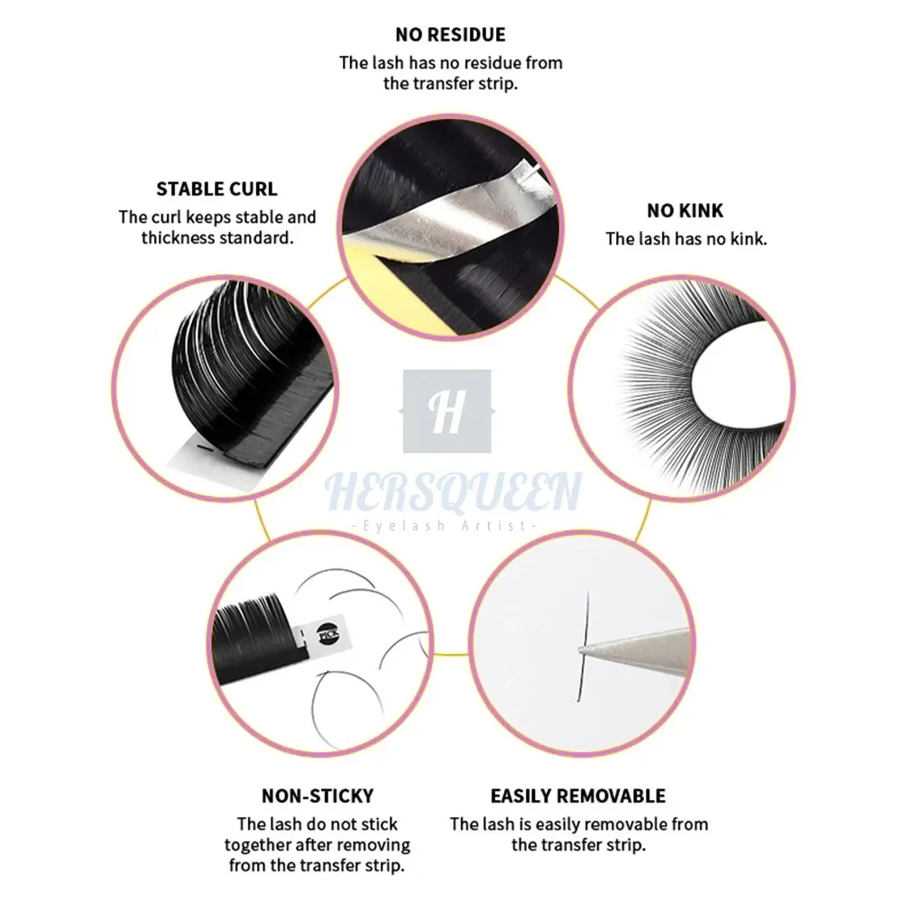 0.25 gorgeous individual eyelash extensions silk soft natural classic eyelashes custom package korea premium eyelash extensions