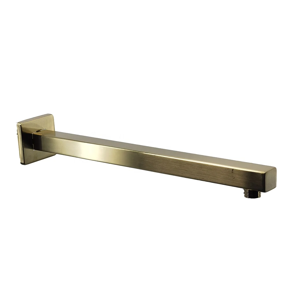 Шланг для душа из нержавеющей стали, черный, 40 см