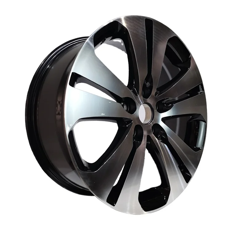 #17002 replacement black polish passenger car wheels 18 5 114.3 for Kia K5 k3 K4
