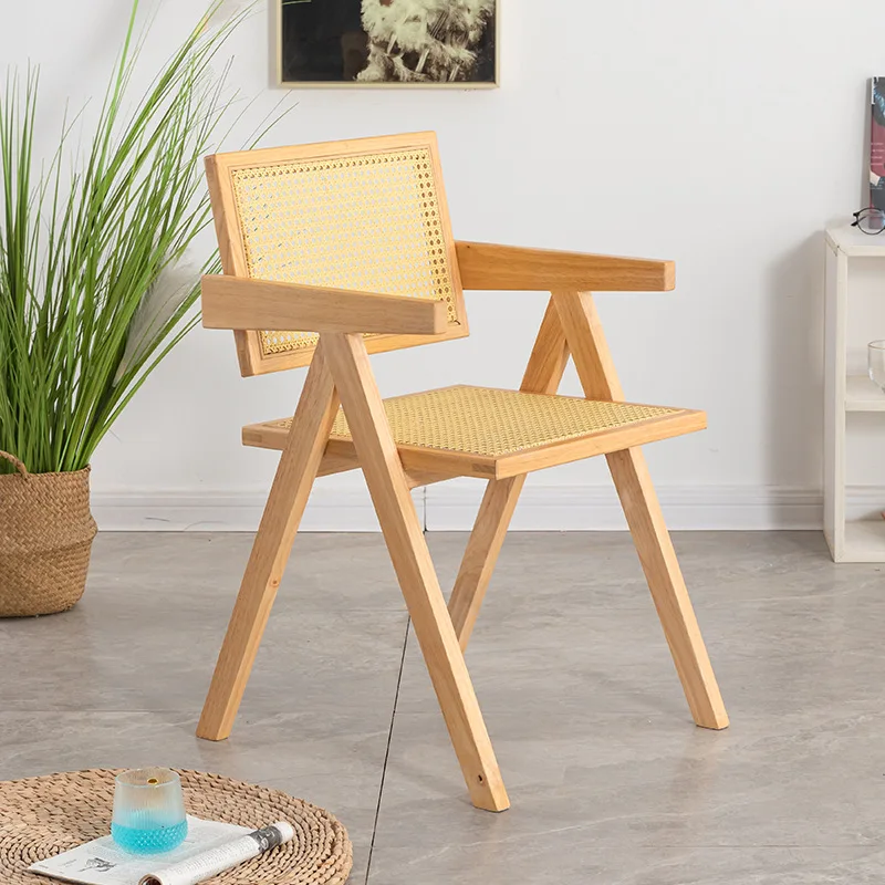 Hot Sell Backrest Rattan All Weather Bistro Cafe Patio Wicker Chair Outdoor Chair Rattan Garden Rattan Chair