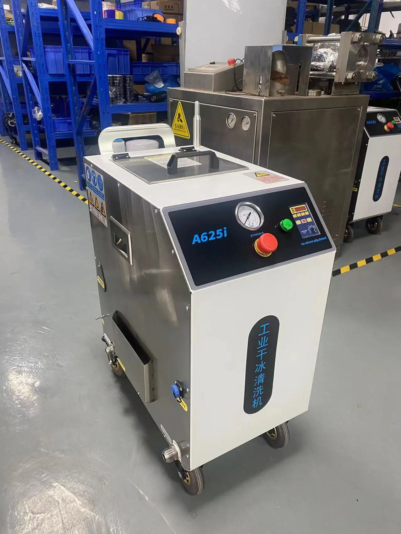 Dry-Ice Blasting Cleaner Dry Ice Cleaning Machine With A Dry Ice Generating Selling