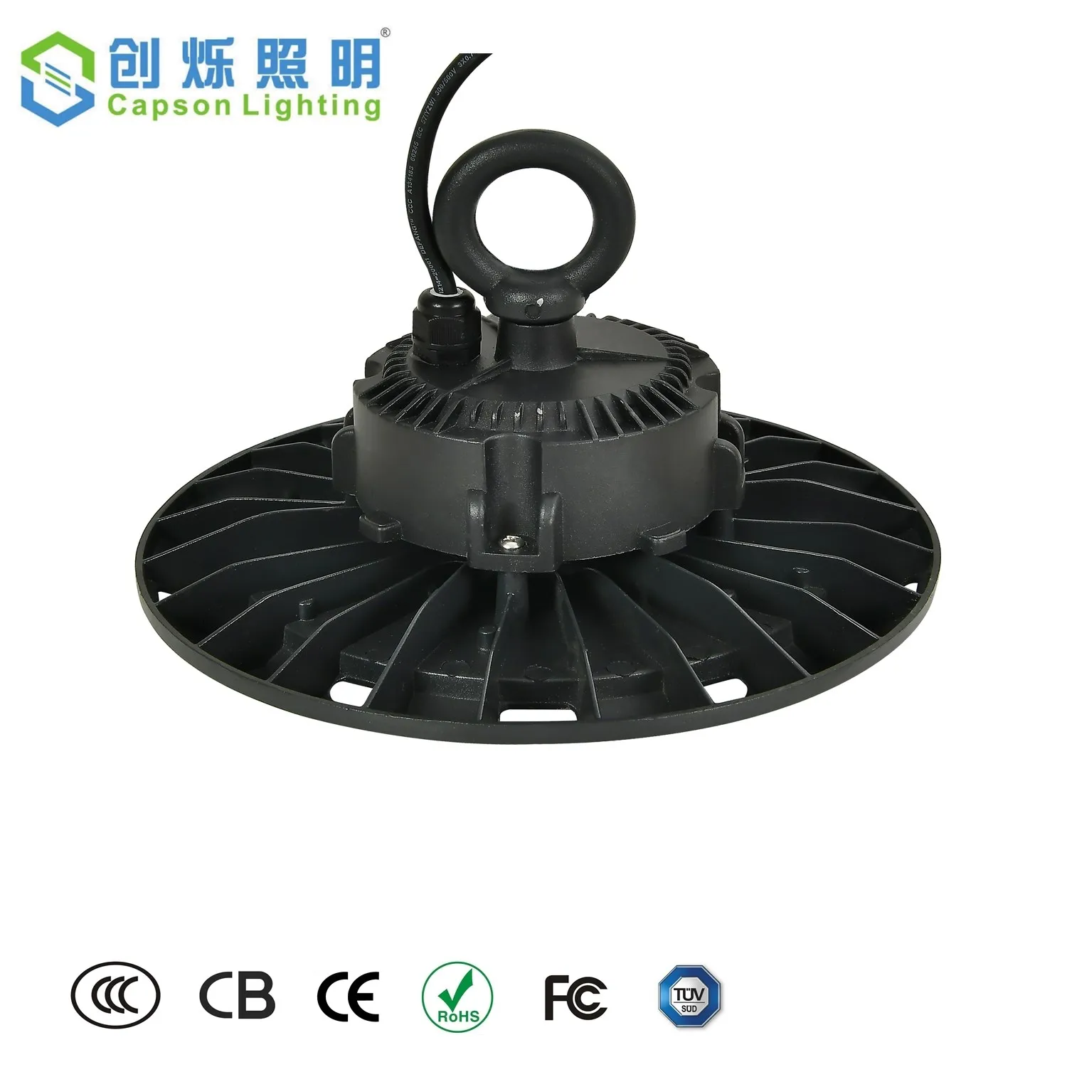 Factory Warehouse using Lamp  IP65 LED Industrial Lighting 110LM 2years Warranty UFO High Bay Light