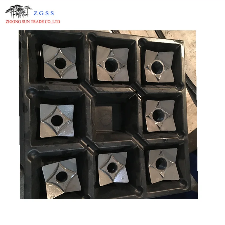 Mulcher Teeth One Shanks Teeth for Forestry Carbide&Steel teeth