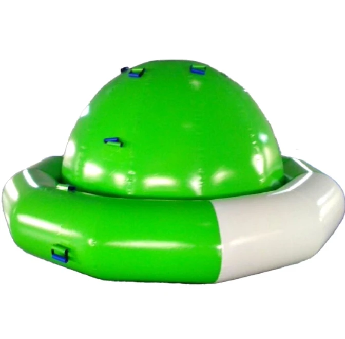 Summer Inflatable Water Spinner Floating Rocking Saturn 5-8 Person Fun Games Disco Boat