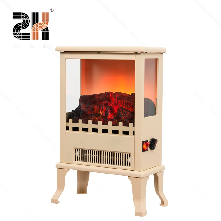 17 Inch 120V 220V Modern Light Color Decoration victorian Wholesale Indoor LED Free standing Electric Fireplace Stove