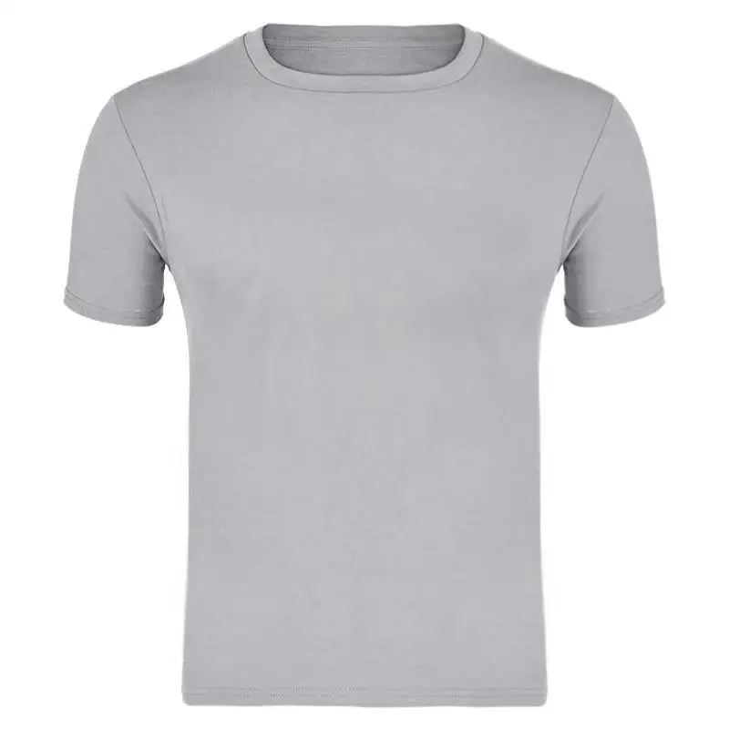 Mens basic style 50 cotton 50 polyester t shirt direct to garment t shirt printing camisetas