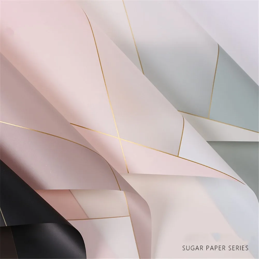 Custom Printed Elegant Wrap Packaging Christmas Gift Flower Wrapping Paper With Great Price