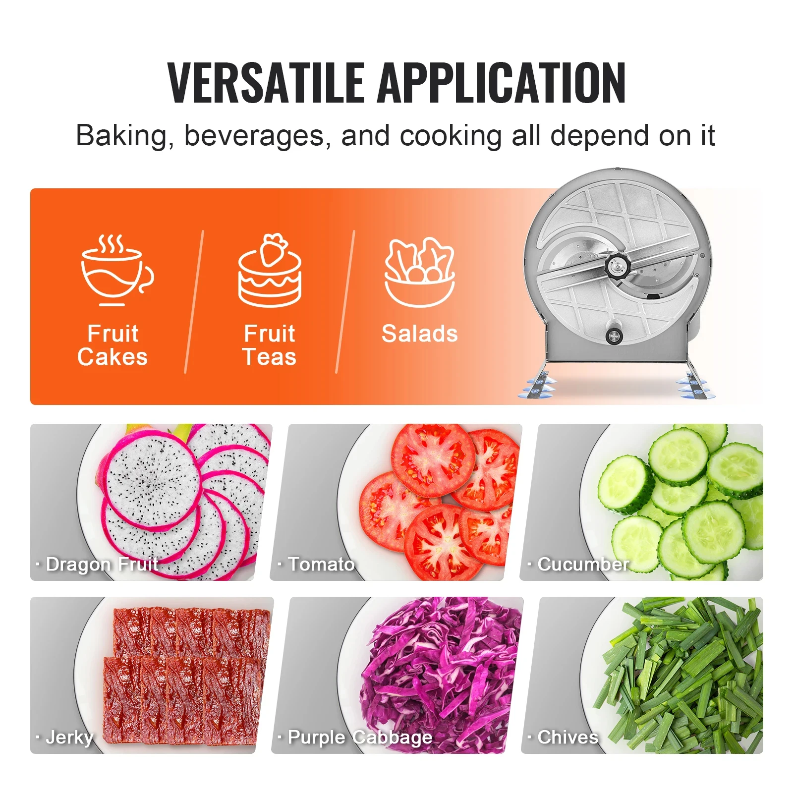 Vegetable Fruit Slicing Manual Commercial Cabbage Shredder Onion Potato Chips Slicer Slicing Machine