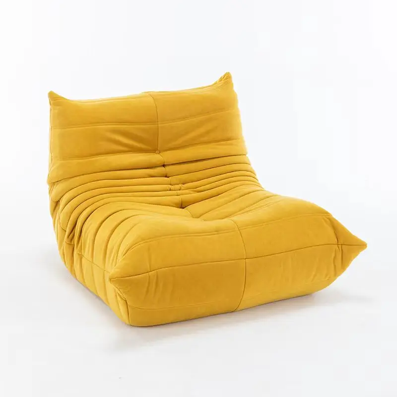 [Quality] Caterpillar couch can lie can sleep balcony lounge chair Bedroom living room single sofa chair