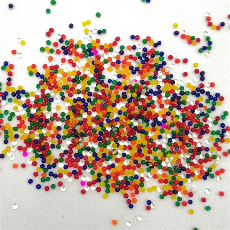 
Best sell magic gel ball crystal soil water beads sensory toys set home decor 