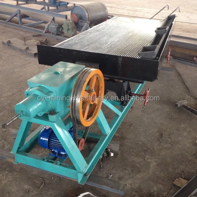 LY2100 Wet Gravity Separation Shaker Table Glass Fiber Reinforced Plastic Tungsten Tin Lead Aluminum Gold Shaking Table