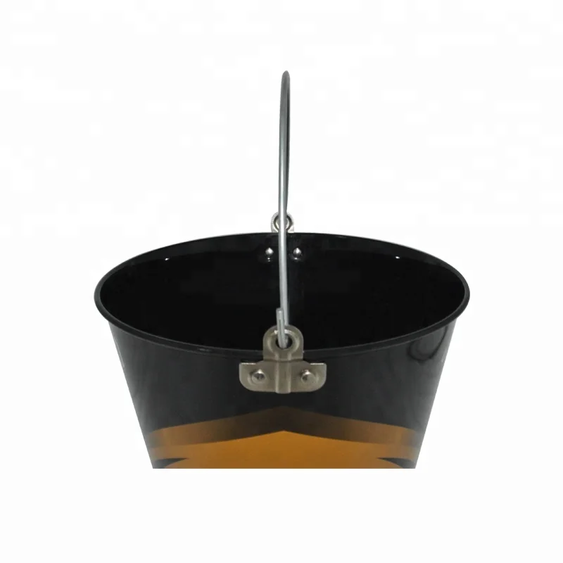 Первый качественный оцинкованный железный маленький ковш для хранения