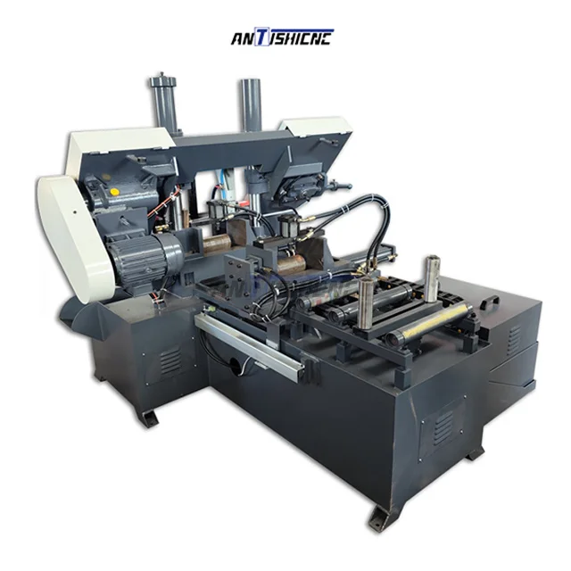 ANTISHICNC GHS4235 CNC Saw Machines Automatic Band Saw Machine Metal Cutting 350mm Fully Automatic Feed Factory Best Price