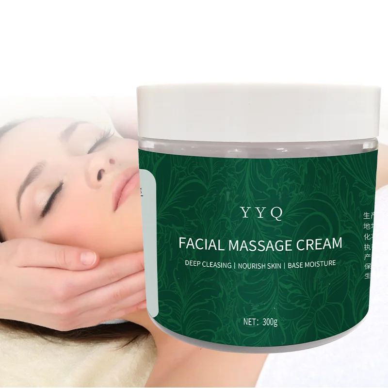 Custom Beauty Wholesales Skincare Natural Plant Moisturize Whiten Deep Clear Nourish Exfoliate Body Face Massage Cream