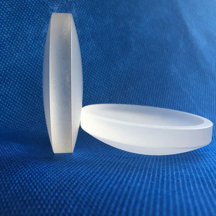 China Optical Double Convex Glass Lenses Uncoated Long Wave Infrared  Biconvex lens
