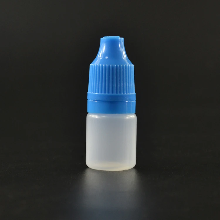 5ml 10ml Clear Soft PE Empty tamper and child proof bottle for candles liquid dye