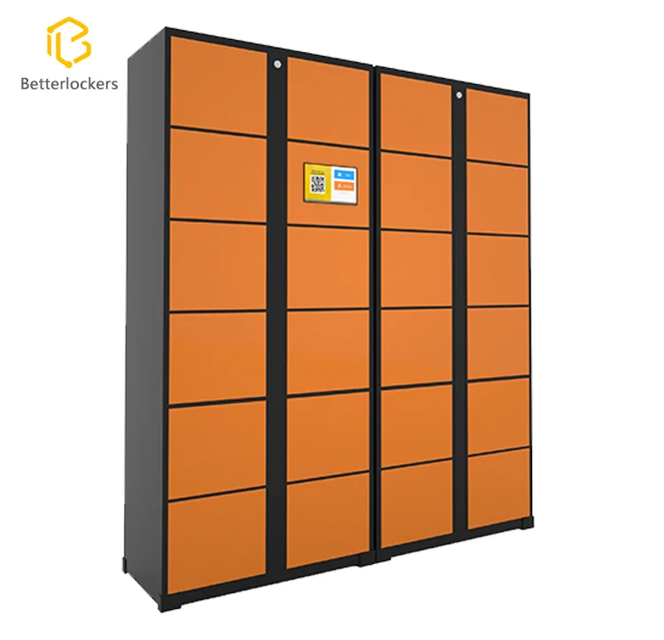 self-service electronic storage locker outdoor waterproof barcode face recognition intelligent cabinet