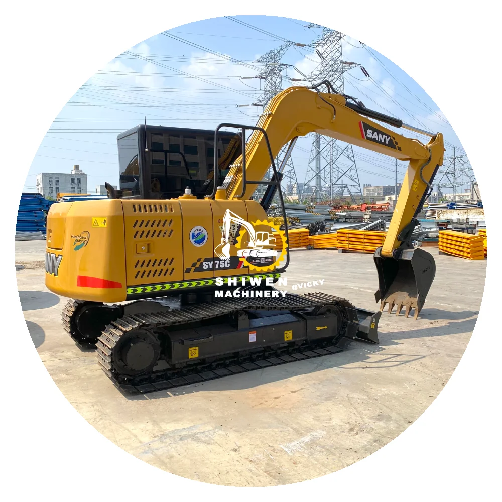 Экскаваторы для экскаваторов 2022 75c ретро SY75c SY60c SY55c SY95c SY35U SY26c SY16c мини-экскаваторы высокого качества