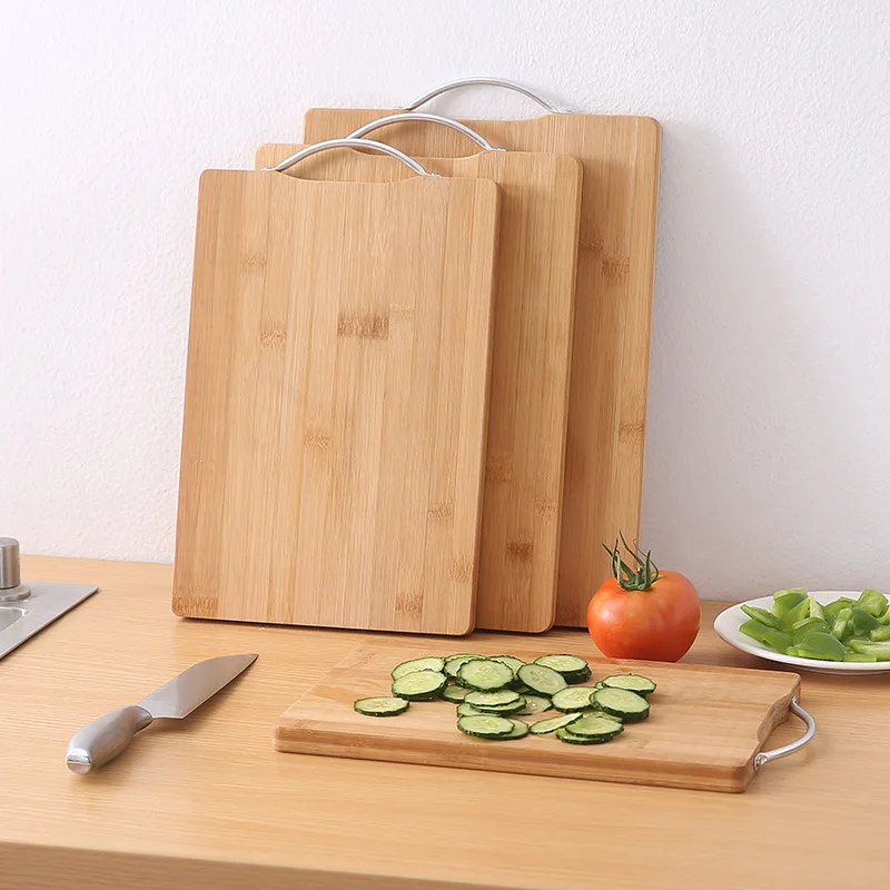 sink and grip design Organic Extra Large Bamboo cutting board
