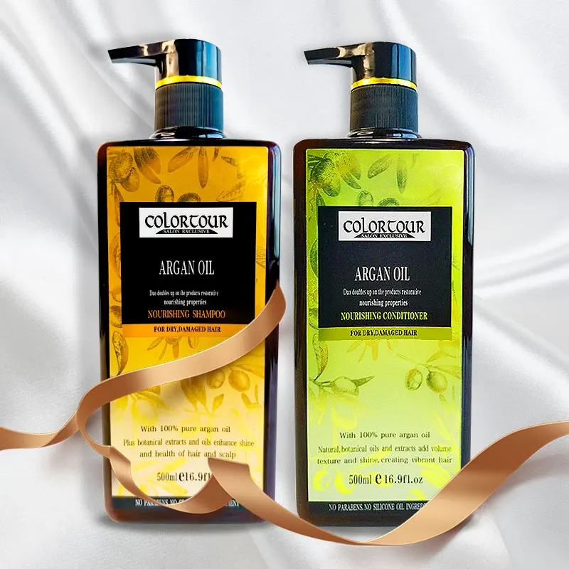 Factory price shampoo and care in one natural plant shampoo customize LOGO free sample shampoo and conditioner