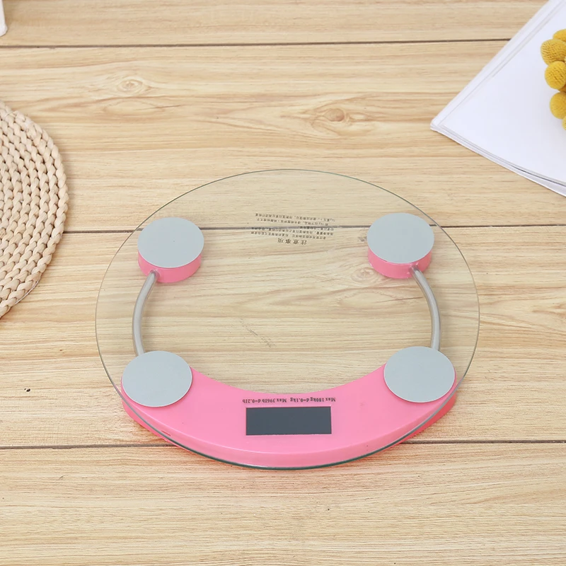 Dia26/33 см платформа из закаленного стекла 180 кг 396Ib цифровые весы для ванной