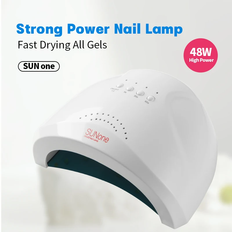 Hot Sale Factory Price White 48W Sun UV LED Light Nail Dryer Lamp for Gel Polish