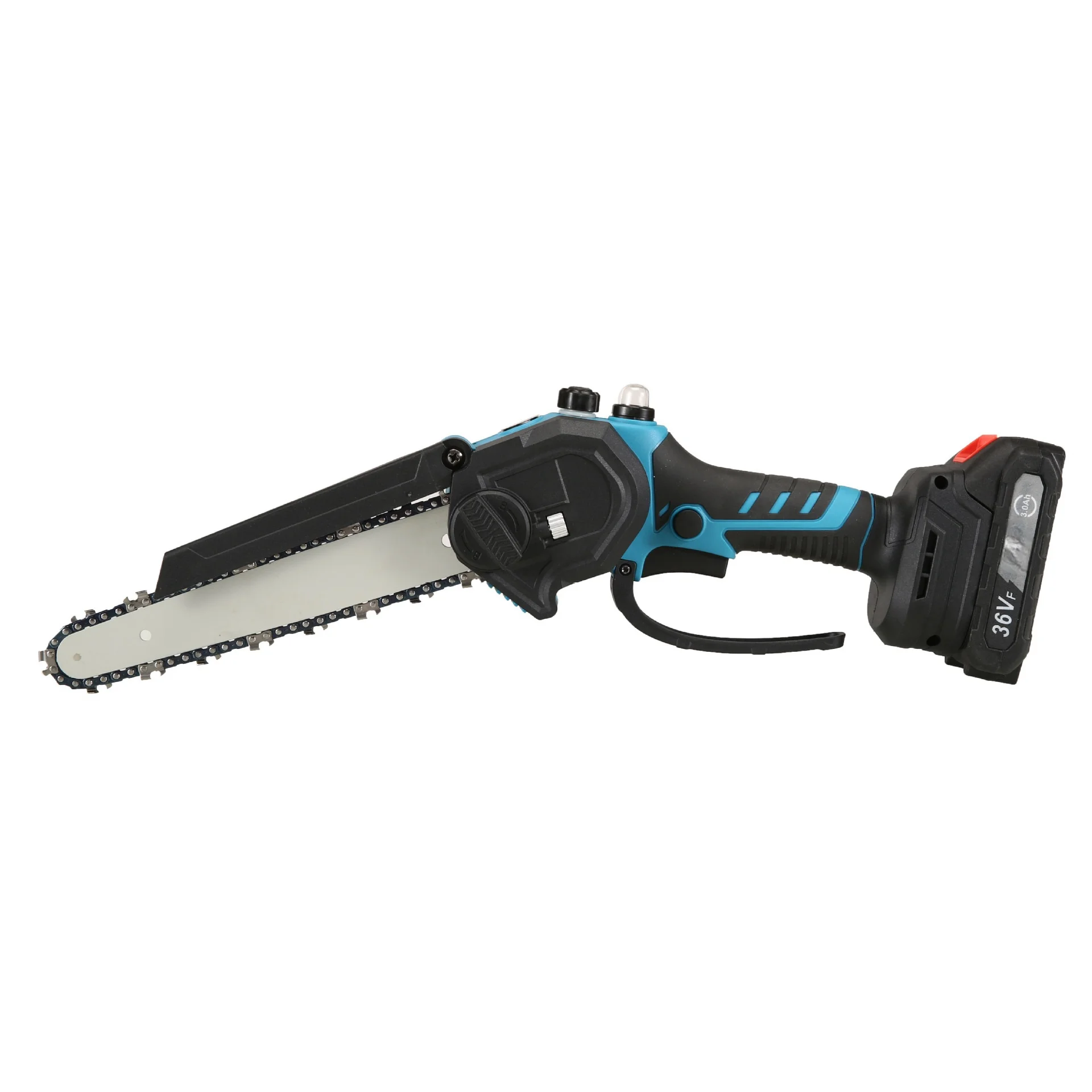 Rechargeable Single-Hand Electric Chain Saw Small Lithium Household Garden Mini Saw for Outdoor Woodwork for DIY Industrial Use