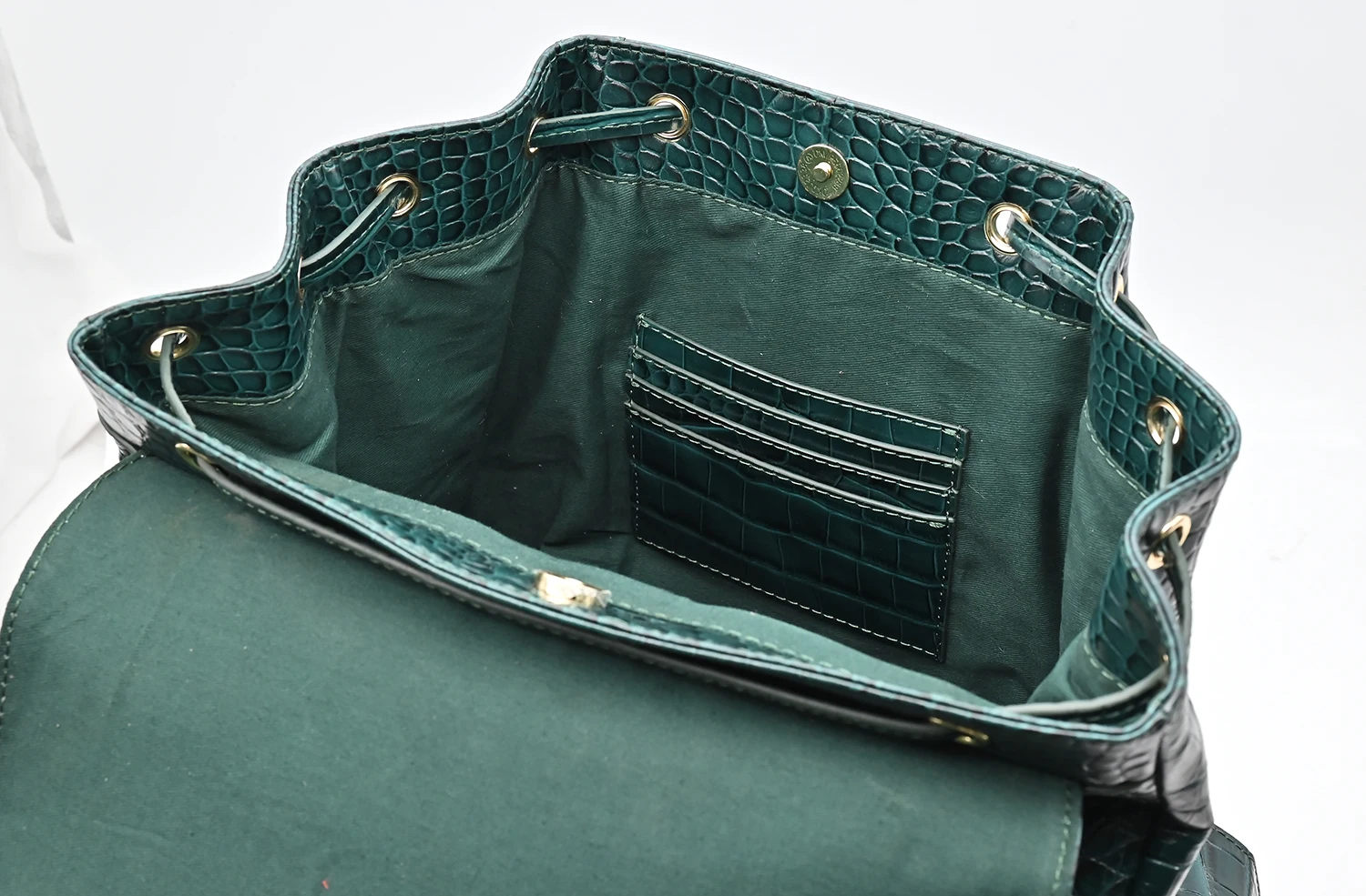 Luxury Designer College School Backpacks Crocodile Vegan Leather Travel Business Notebook Bag Laptop Backpack