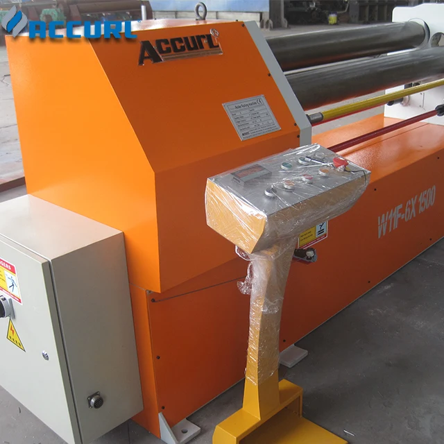  2021 горячая Распродажа CNC трехрулонная листогибочная машина
