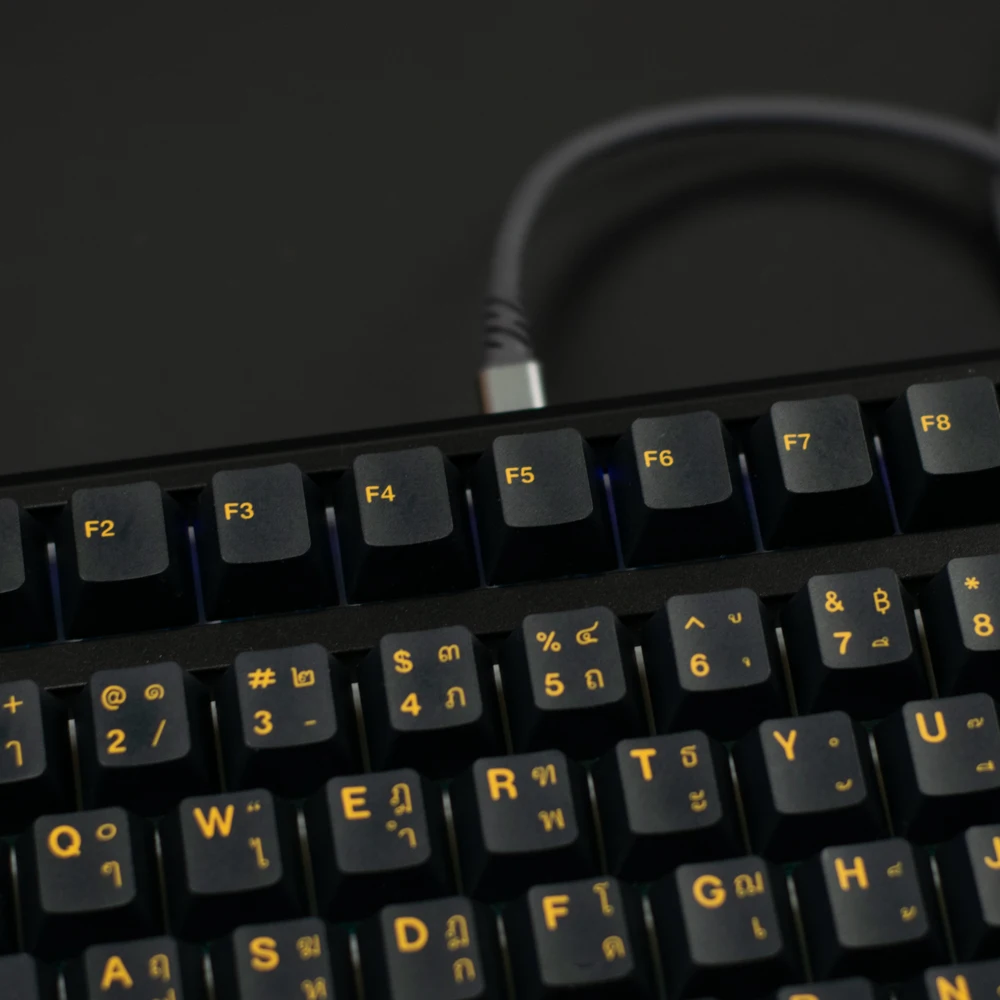 Customized Mechanical Keyboard AF820 82 Keys Wireless Hot Swappable LED Backlit Gaming TKL Keyboard