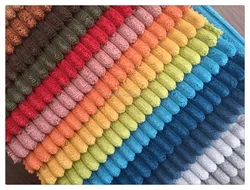 100% Polyester Soft Velvet Corduroy Fabric