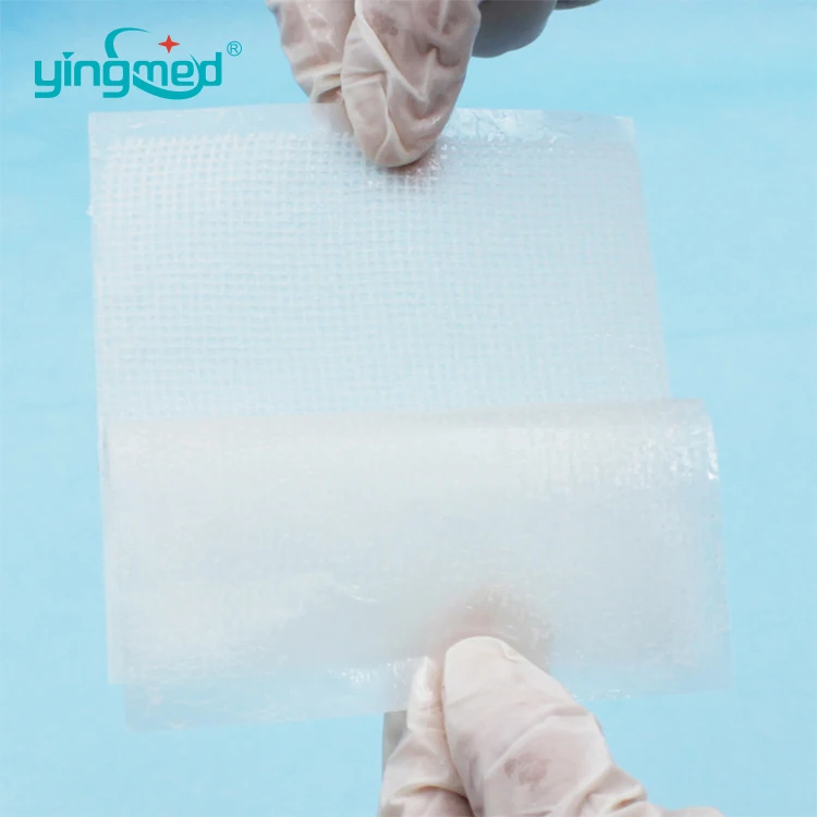 High Quality Wholesale Supply Non-adherent, Non allergenic 10cm Burn Paraffin Gauze Dressing