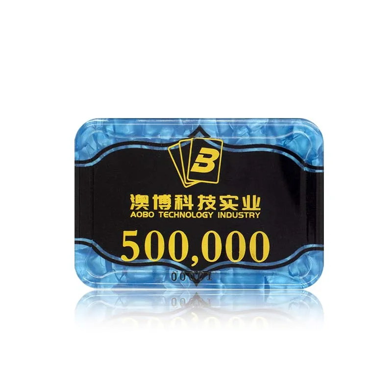 Gambling Game Acrylic can be customized mixed colors casino chips manufacturers Poker Chips