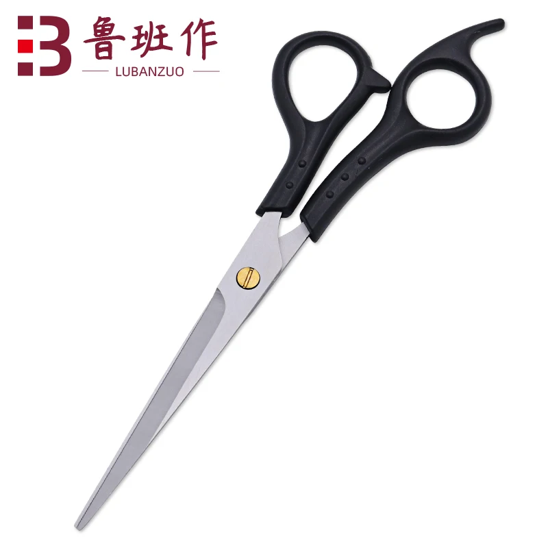 Professional baby  Handed Thinning Shears set Salon Titanium Cutting Black Barber Hair Scissors