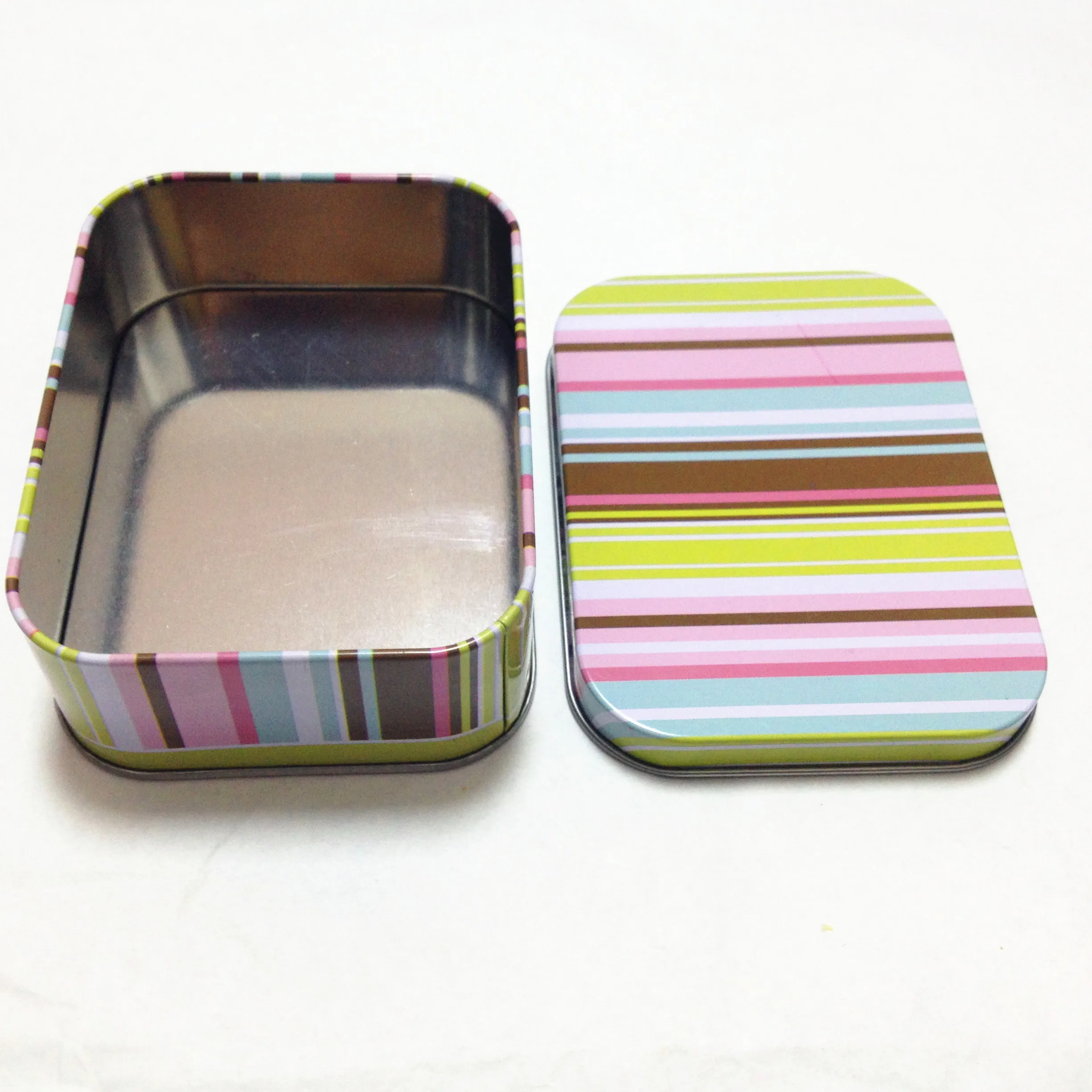 Metal tin smaller tin box for playing cards game cards
