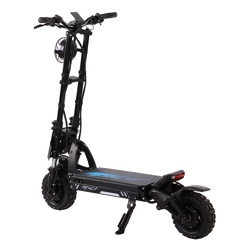 Multiple protection for Adults full suspension powerful dual motor long range kick scooter electric scooter Gspace Mars 11