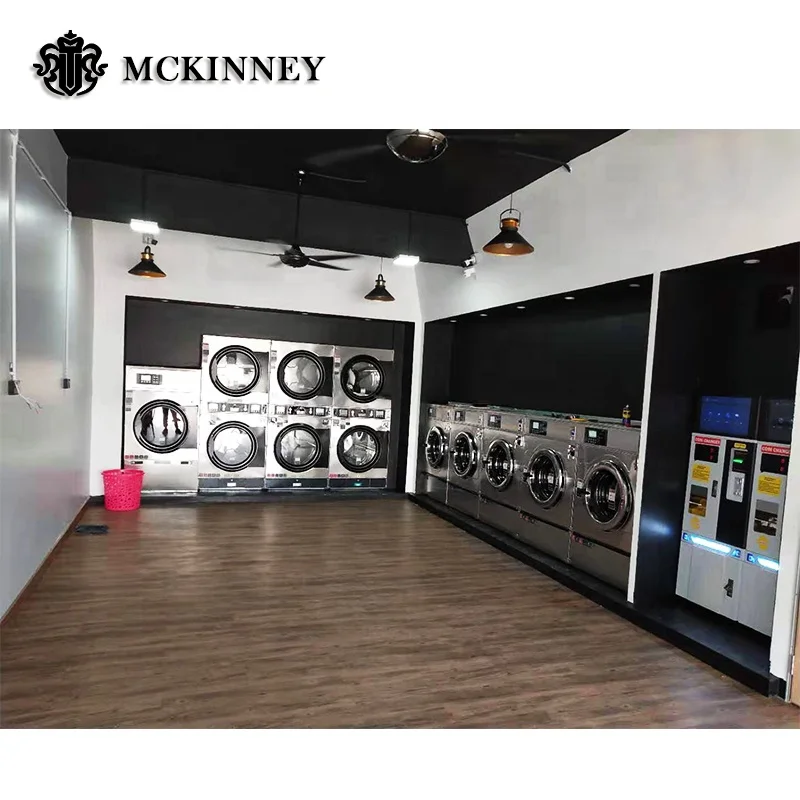 Mckinney Factory Direct Price Coin Operated Laundry Washer and Dryer