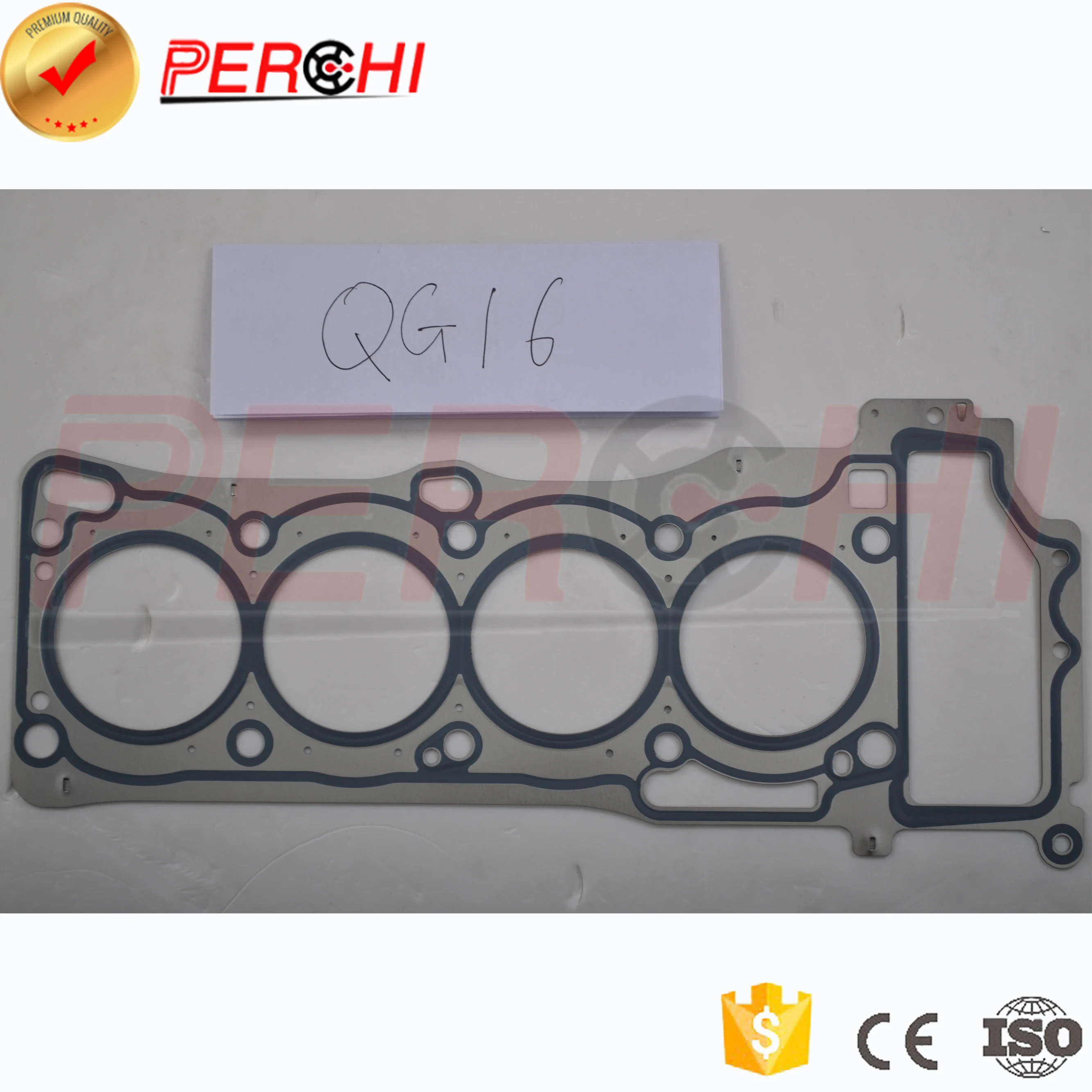 PERCHI Hot Sale Auto Parts QG16 Engine Head Gasket Repair Kit For Nissan  OEM:10101-8M027 Factory Wholesale