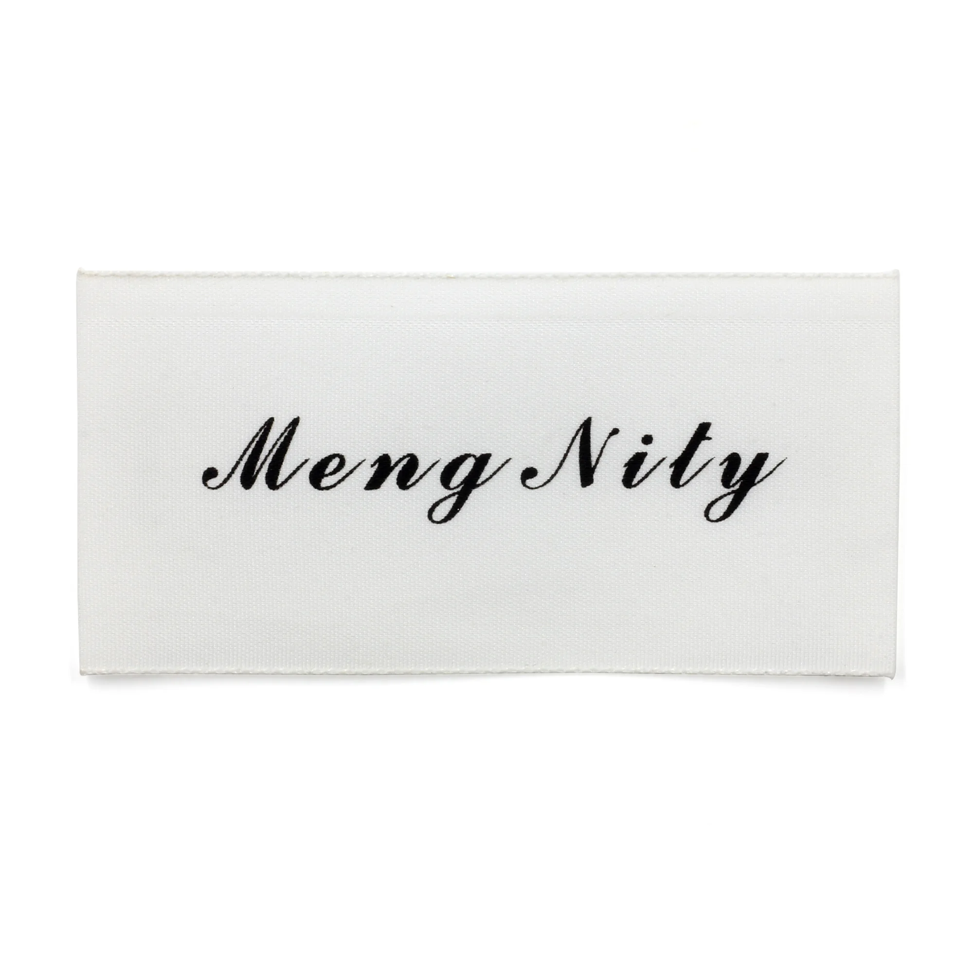 Blank Screen Print Iron On Fabric Tup Wash Care Label Printer Taffeta Thick Nylon Silicone Satin Clothing Care Label