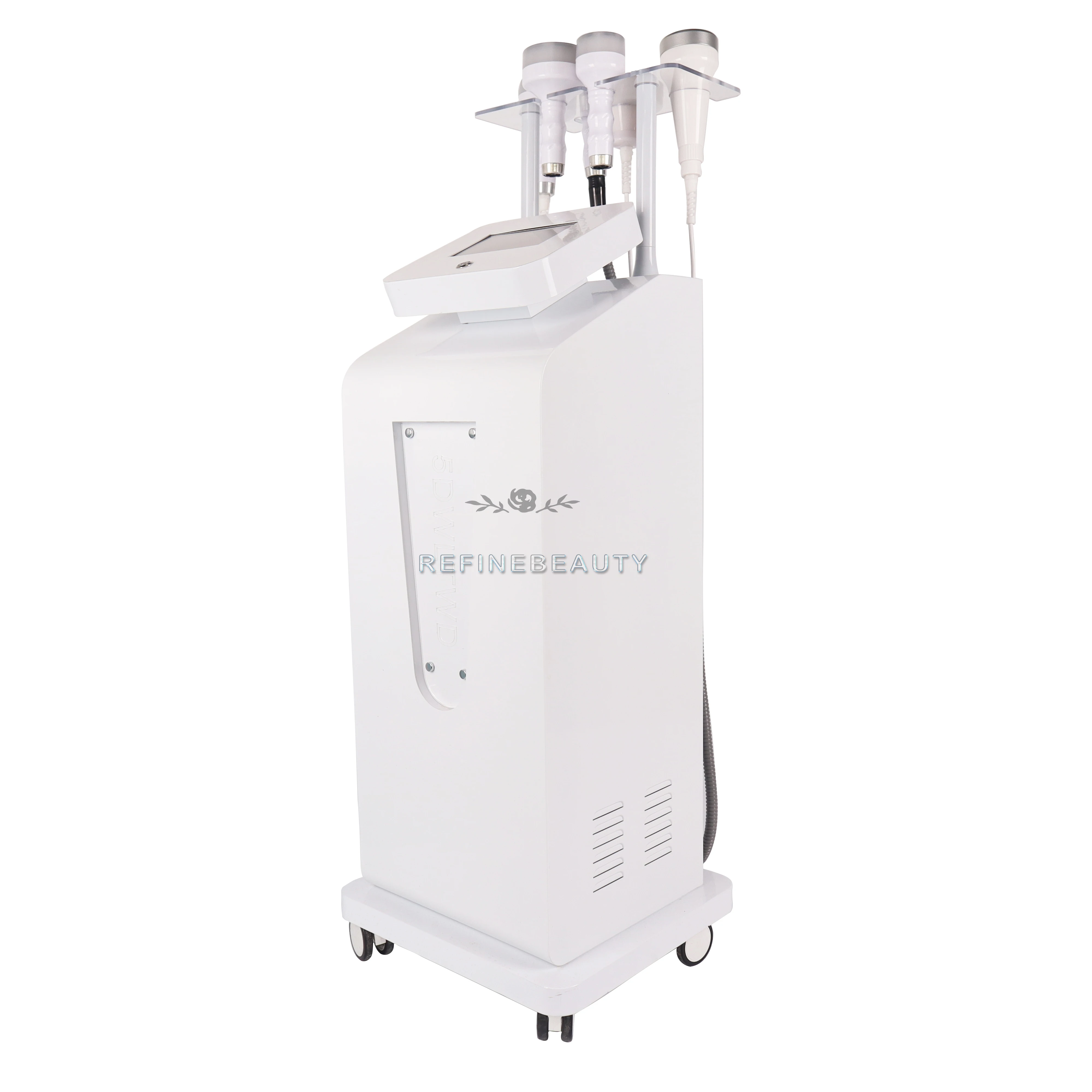 5D RF 80k ultrasound  electric cupping therapy machine body msssage sculpting chin fat removal