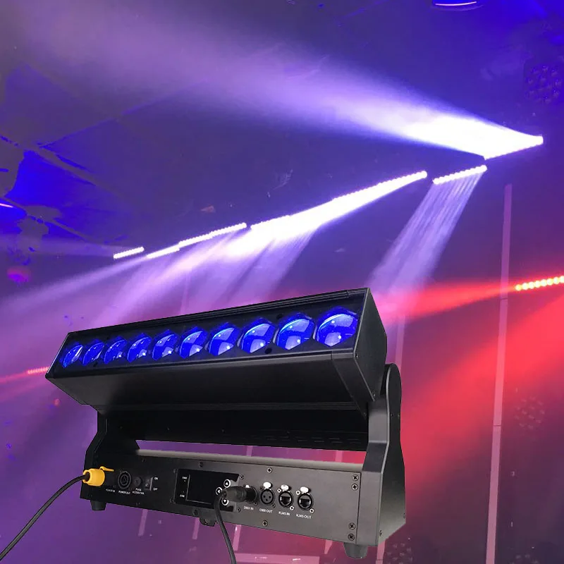  Профессиональное освещение 10*30 Вт Светодиодный DMX луч dj сценическое 10x30 RGBW моющийся светодиодный подвижный головной свет производство